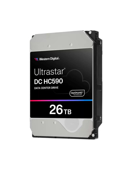 HDD, WESTERN DIGITAL ULTRASTAR, Ultrastar DC HC590, WUH722626ALE6L4 0F65672, 26TB, SATA 3.0, 512 MB, 7200 rpm, 3,5", 0F65672