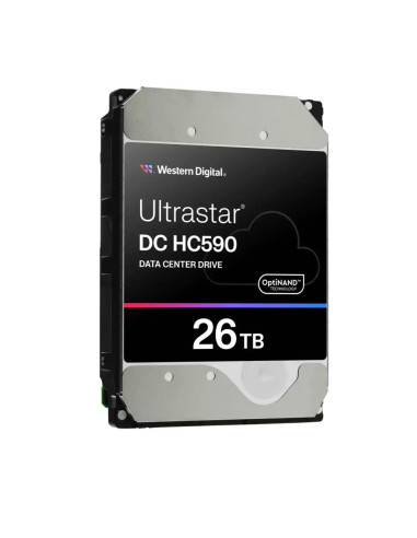 HDD, WESTERN DIGITAL ULTRASTAR, Ultrastar DC HC590, WUH722626ALE6L4 0F65672, 26TB, SATA 3.0, 512 MB, 7200 rpm, 3,5", 0F65672