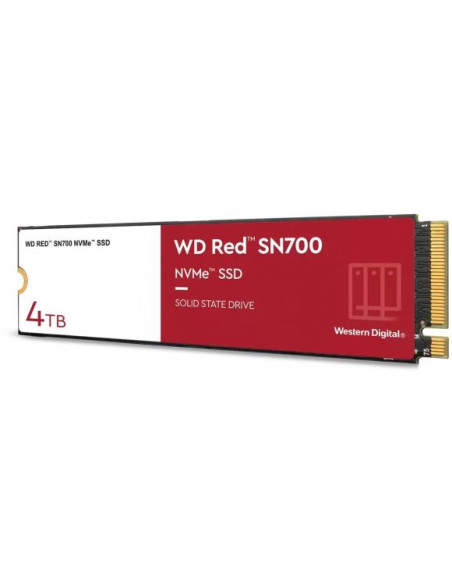 SSD, SANDISK, Red SN700, POWERED BY SANDISK, 4TB, M.2, NVMe, Write speed 3100 MBytes/sec, Read speed 3400 MBytes/sec, TBW 5100 