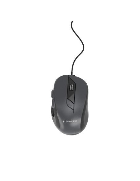 MOUSE USB OPTICAL BLACK/GREY/MUS-6B-01-BG GEMBIRD