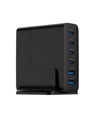 CHARGER USB UNIVERSAL 6P 75W/TA-UC-2A4C-PD75-01-BK GEMBIRD