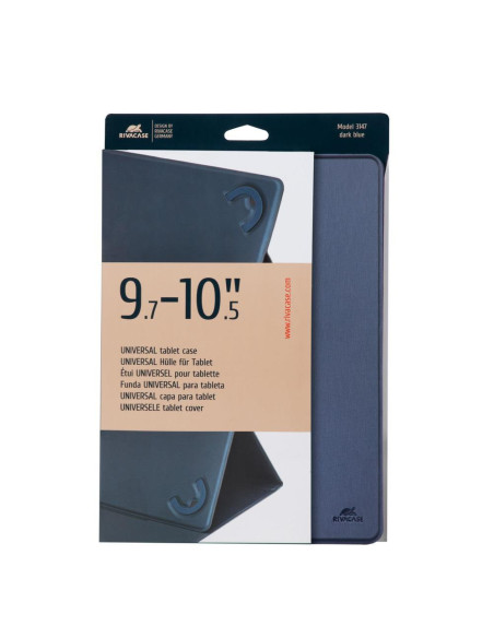 TABLET CASE 9,7-10,5' /10/3147 DARK BLUE RIVACASE