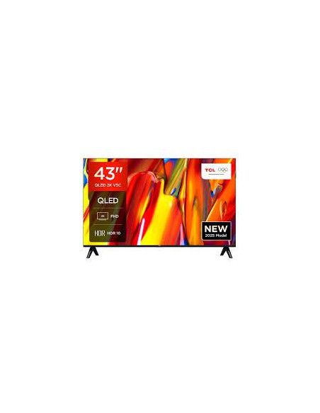 TV Set, TCL, 43 ", Full HD, 1920 x 1080 pixels, Flat, 16:9, QLED, 43V5C TV Set, TCL, 43 ", Full HD, 1920 x 1080 pixels, Flat, 16:9, QLED, 43V5C