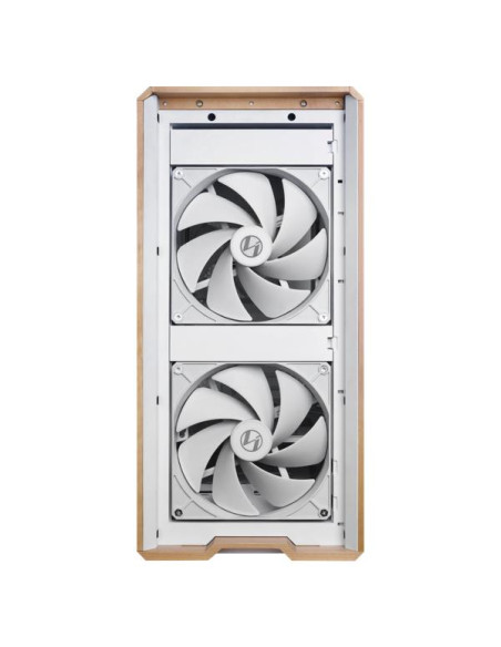 Case, LIAN LI, ATX/micro ATX/EATX/SSI EEB, White, Midi Tower, LANCOOL 217, G99.LAN217W.00