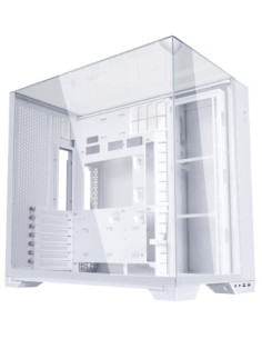 Case, LIAN LI, O11 VISION COMPACT, Tower, Case product features Transparent panel, ATX, EATX, MicroATX, MiniITX, Colour White, 