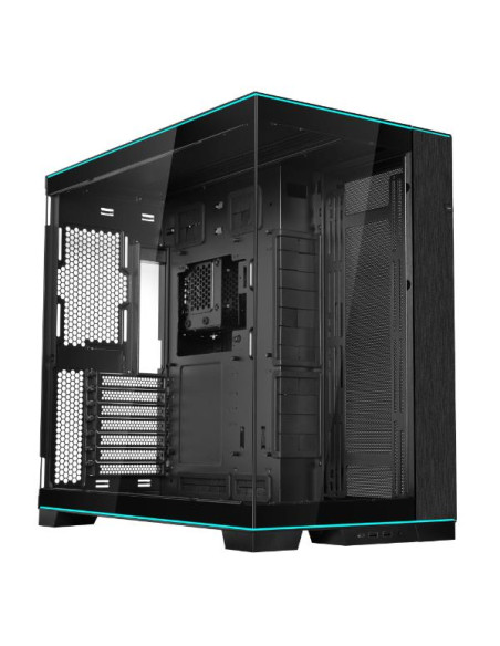 Case, LIAN LI, O11 DYNAMIC EVO RGB, Tower, Case product features Transparent panel, ATX, EATX, MicroATX, MiniITX, Colour Black,