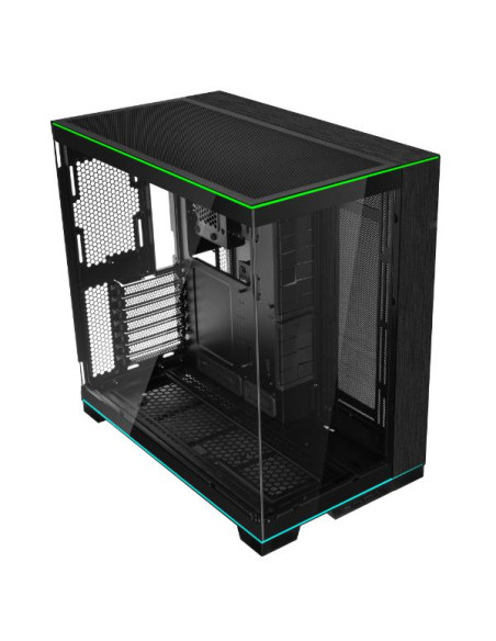 Case, LIAN LI, O11 DYNAMIC EVO RGB, Tower, Case product features Transparent panel, ATX, EATX, MicroATX, MiniITX, Colour Black,