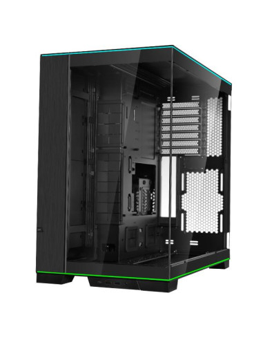 Case, LIAN LI, O11 DYNAMIC EVO RGB, Tower, Case product features Transparent panel, ATX, EATX, MicroATX, MiniITX, Colour Black,