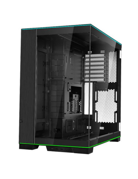 Case, LIAN LI, O11 DYNAMIC EVO RGB, Tower, Case product features Transparent panel, ATX, EATX, MicroATX, MiniITX, Colour Black,
