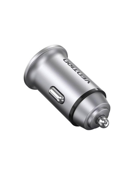 MOBILE CHARGER CAR USB/2P GRAY FFBH0 VENTION