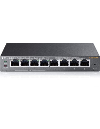 Switch, TP-LINK, PoE ports 4, TL-SG108PE