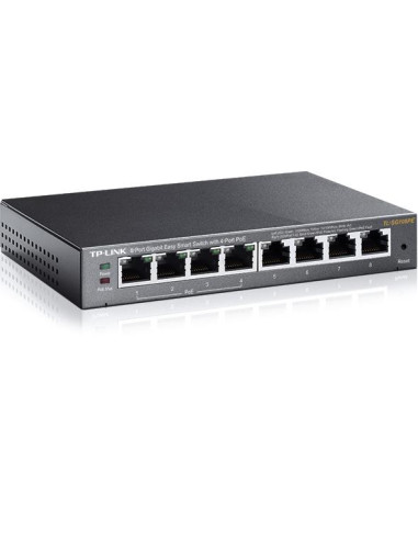 Switch, TP-LINK, PoE ports 4, TL-SG108PE