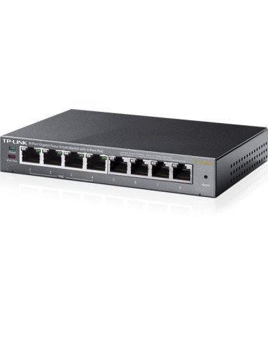 Switch, TP-LINK, PoE ports 4, TL-SG108PE
