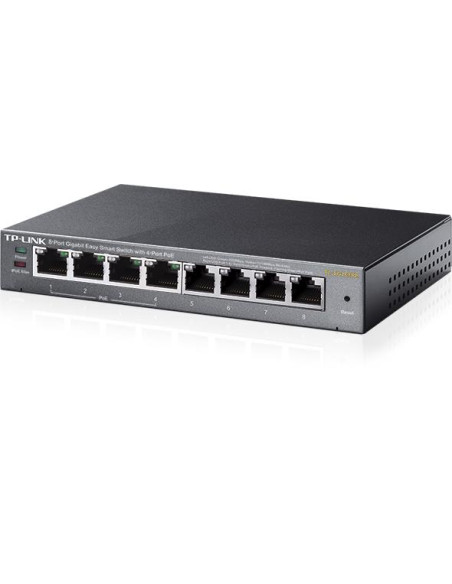 Switch, TP-LINK, PoE ports 4, TL-SG108PE Switch, TP-LINK, PoE ports 4, TL-SG108PE
