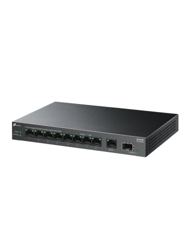 Switch, TP-LINK, LS1210GP, 9x10Base-T / 100Base-TX / 1000Base-T, 1xSFP, PoE+ ports 8, LS1210GP