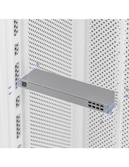 Switch, UBIQUITI, USW-Aggregation, Type L2, Rack 1U, 8xSFP+, 8, USW-AGGREGATION