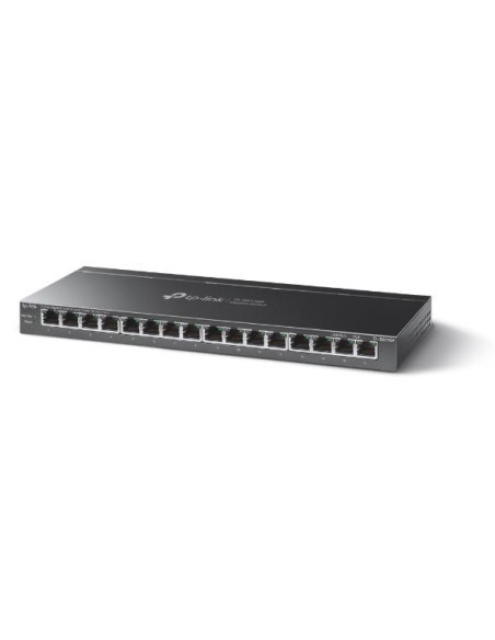 Switch, TP-LINK, PoE+ ports 16, TL-SG116P Switch, TP-LINK, PoE+ ports 16, TL-SG116P