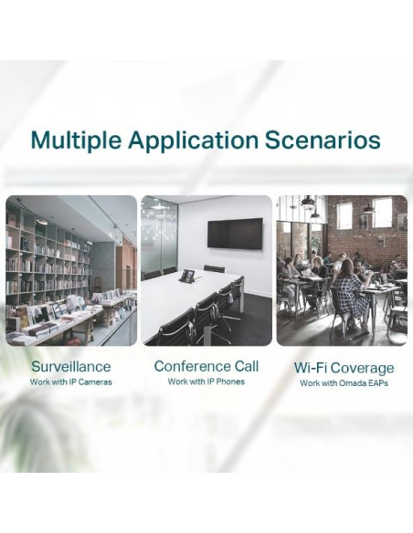 Switch, TP-LINK, PoE+ ports 16, TL-SG116P Switch, TP-LINK, PoE+ ports 16, TL-SG116P