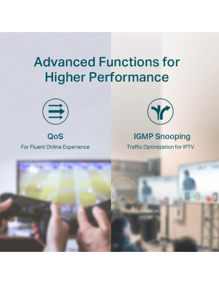 Switch, TP-LINK, PoE+ ports 16, TL-SG116P Switch, TP-LINK, PoE+ ports 16, TL-SG116P