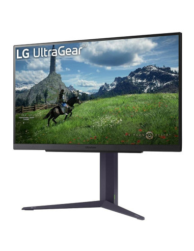 LCD Monitor, LG, 27", Panel IPS, 2560x1440, 16:9, 180Hz, 1 ms, Pivot, Height adjustable, Tilt, Colour Black, 27GS85Q-B