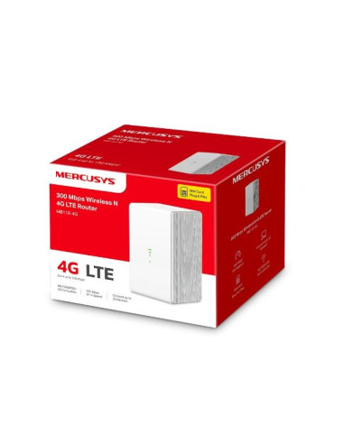 Wireless Router, MERCUSYS, Router, LAN WAN ports 1, 4G, MB110-4G