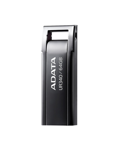 MEMORY DRIVE FLASH USB3.2 64GB/BLACK AROY-UR340-64GBK ADATA