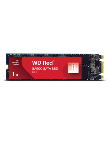 SSD, SANDISK, Red SA500, 1TB, M.2, Write speed 530 MBytes/sec, Read speed 560 MBytes/sec, 2.38mm, TBW 600 TB, MTBF 2000000 hour