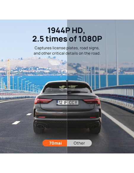 DASHCAM 170 DEGREE/M500 64GB 70MAI DASHCAM 170 DEGREE/M500 64GB 70MAI