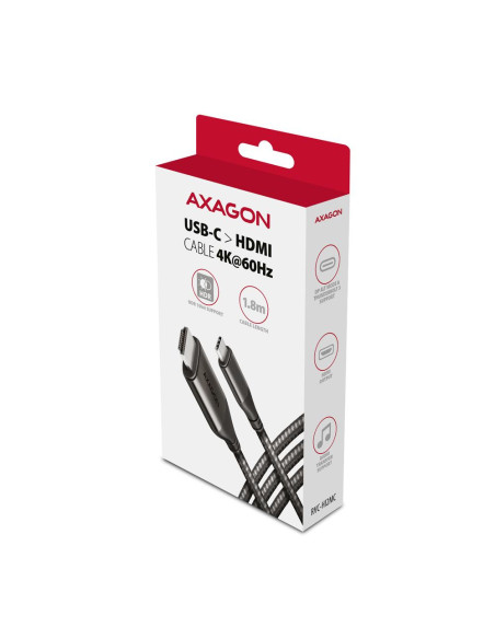 CABLE USB-C TO HDMI 1.8M/RVC-HI2MC AXAGON