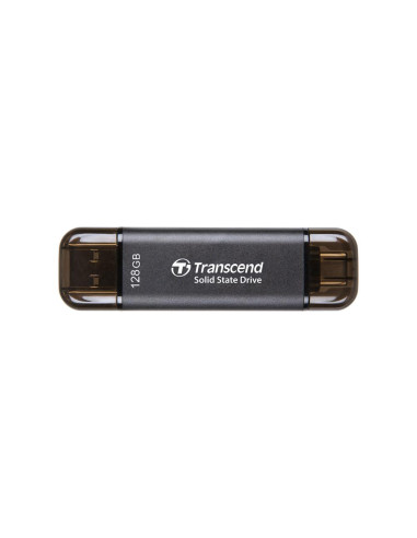 External SSD, TRANSCEND, ESD310C, 128GB, USB-C, USB, 3D NAND, TS128GESD310C