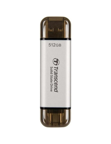 External SSD, TRANSCEND, ESD310, 512GB, USB-C, USB, 3D NAND, Write speed 900 MBytes/sec, Read speed 1050 MBytes/sec, TS512GESD3 External SSD, TRANSCEND, ESD310, 512GB, USB-C, USB, 3D NAND, Write speed 900 MBytes/sec, Read speed 1050 MBytes/sec, TS512GESD3