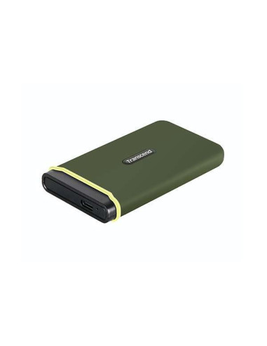 External SSD, TRANSCEND, ESD380C, 500GB, USB 3.2, 3D NAND, Write speed 2000 MBytes/sec, Read speed 2000 MBytes/sec, TS500GESD38