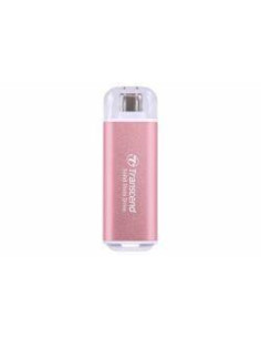 External SSD, TRANSCEND, ESD300, 1TB, USB-C, 3D NAND, Write speed 950 MBytes/sec, Read speed 1050 MBytes/sec, TS1TESD300P