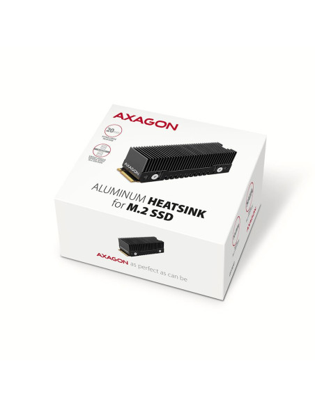 SSD ACC COOLER M.2 2280/24MM CLR-M2XT AXAGON