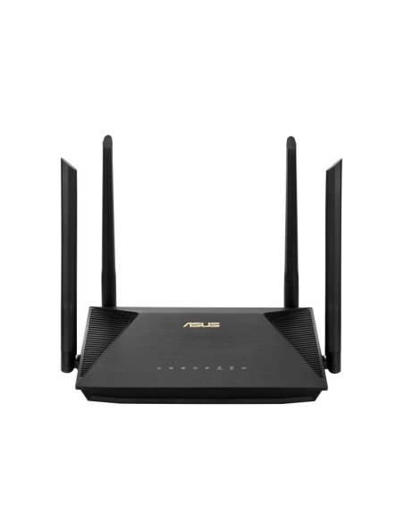 Wireless Router, ASUS, Wireless Router, 1800 Mbps, Wi-Fi 6, USB, 1 WAN, 3x10/100/1000M, Number of antennas 4, RT-AX53U