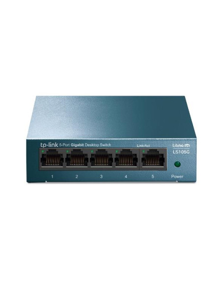 Switch, TP-LINK, LS105G, 5x10Base-T / 100Base-TX / 1000Base-T, LS105G Switch, TP-LINK, LS105G, 5x10Base-T / 100Base-TX / 1000Base-T, LS105G