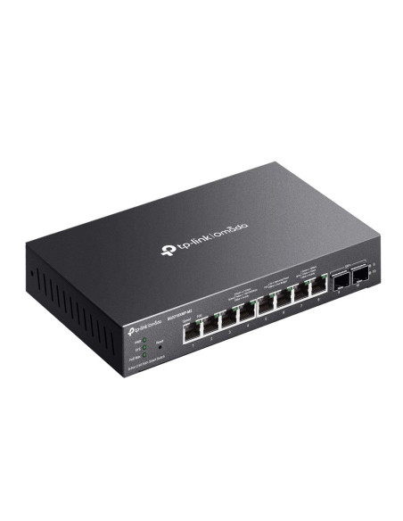 Switch, TP-LINK, Type L2, Desktop/pedestal, 8x2.5GbE, 2xSFP+, PoE+ ports 8, 160 Watts, SG2210XMP-M2 Switch, TP-LINK, Type L2, Desktop/pedestal, 8x2.5GbE, 2xSFP+, PoE+ ports 8, 160 Watts, SG2210XMP-M2