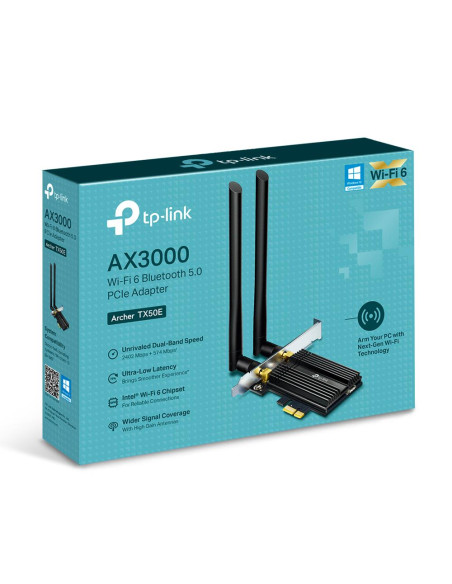 WRL ADAPTER 3000MBPS PCIE/ARCHER TX50E TP-LINK WRL ADAPTER 3000MBPS PCIE/ARCHER TX50E TP-LINK