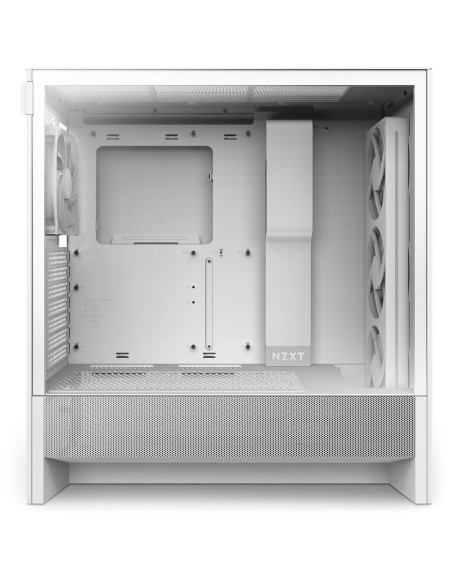 Case, NZXT, H5 FLOW RGB 2024, MidiTower, Case product features Transparent panel, Not included, ATX, EATX, MicroATX, MiniITX, C