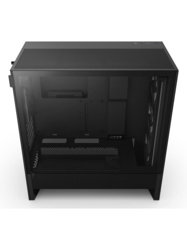 Case, NZXT, H5 FLOW RGB 2024, MidiTower, Case product features Transparent panel, Not included, ATX, EATX, MicroATX, MiniITX, C