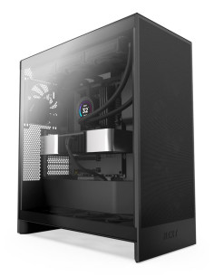 Case, NZXT, MidiTower, ATX, EATX, MicroATX, MiniITX, Colour Black, CM-H72FB-01