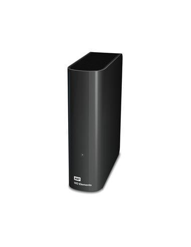 External HDD, WESTERN DIGITAL, Elements Desktop, 8TB, USB 3.0, Drives 1, Black, WDBWLG0080HBK-EESN
