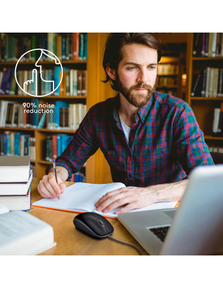 MOUSE USB OPTICAL B110 SILENT/BLACK 910-005508 LOGITECH MOUSE USB OPTICAL B110 SILENT/BLACK 910-005508 LOGITECH