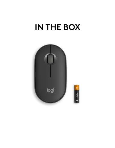 MOUSE USB OPTICAL WRL M350S/BLACK 910-007015 LOGITECH