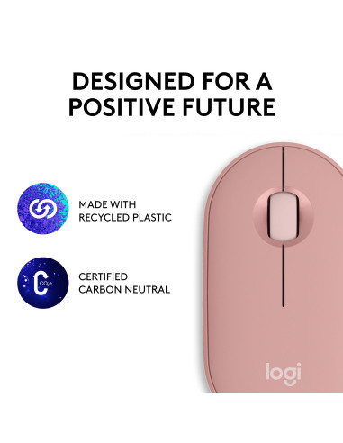 MOUSE USB OPTICAL WRL M350S/ROSE 910-007014 LOGITECH