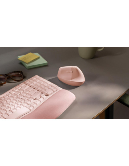 MOUSE USB OPTICAL WRL VERTICAL/PINK 910-006478 LOGITECH MOUSE USB OPTICAL WRL VERTICAL/PINK 910-006478 LOGITECH