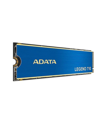 SSD, ADATA, LEGEND 710, 512GB, M.2, PCIE, NVMe, 3D NAND, Write speed 1000 MBytes/sec, Read speed 2400 MBytes/sec, TBW 130 TB, M