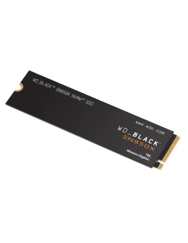 SSD, SANDISK, Black SN850X, POWERED BY SANDISK, 1TB, M.2, NVMe, Write speed 6300 MBytes/sec, Read speed 7300 MBytes/sec, 2.38mm