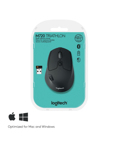 MOUSE BLUETH OPTICAL M720/TRIATHLON 910-004791 LOGITECH