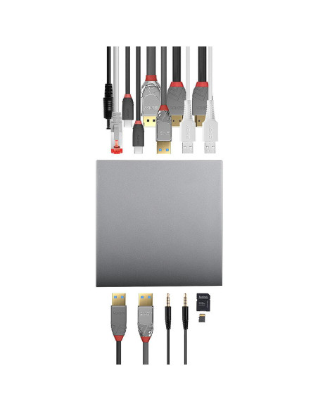I/O DOCKING STATION USB-C/DST-PRO 101 43378 LINDY I/O DOCKING STATION USB-C/DST-PRO 101 43378 LINDY